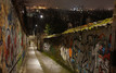 Catenary LED lighting in Joséphin Soulary street, Lyon