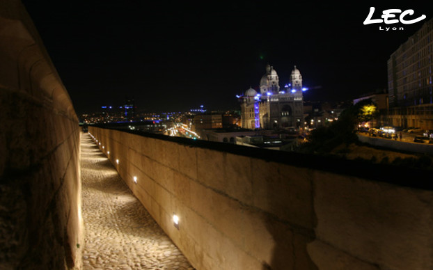 <p>Wall-recessed LED spotlight 4330-Saint-Jean are installed in the Eastern and Western major corridors of the Fort as well as the tunnel of the "Place d'Armes".</p>
