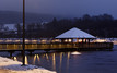 Pier to Doyards lake in Vieilsalm