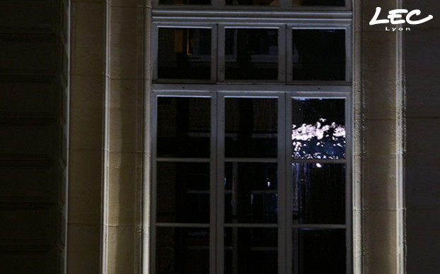 <p>14x 5633-BE6-L3 Arches to illuminate the bottom high windows. Projectors are installed in the center of each window sill.</p>
