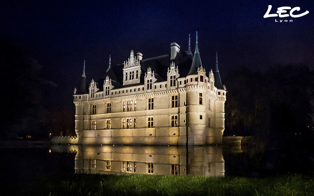 <p>Château of Azay-le-Rideau south angle</p>
